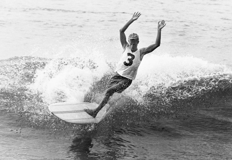 Image 1 for Surfing greats: They want to erect a statue to champion Midget Farrelly