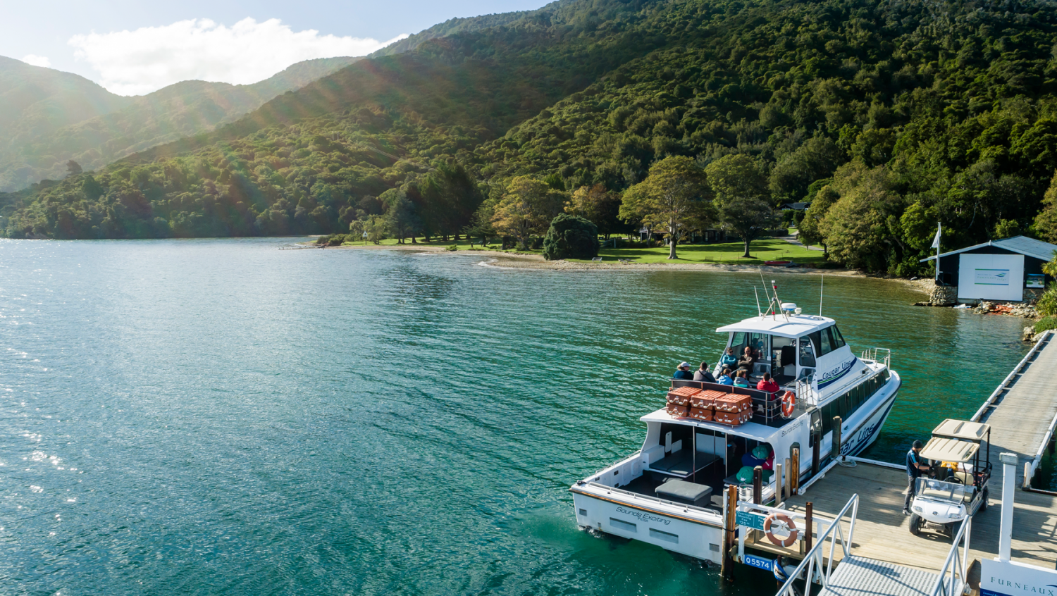 Image 1 for Queen Charlotte Sound Cruise to Furneaux Lodge